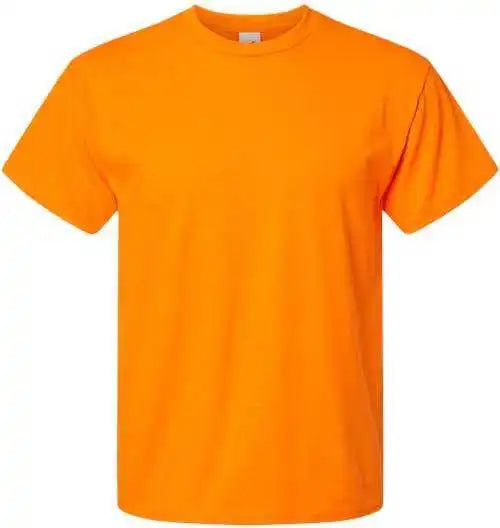 Hanes 5280 Essential t Short Sleeve Shirt Safety Orange