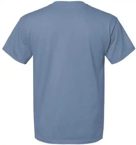 Hanes 5280 Essential t Short Sleeve Shirt Stonewashed Blue