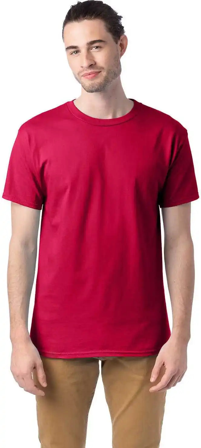 Hanes 5280 Essential t Shirt Athletic Crimson