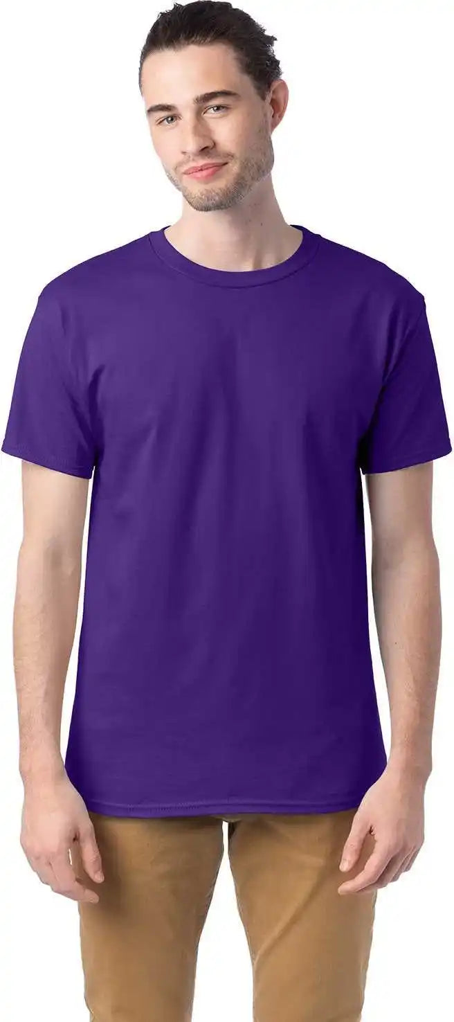 Hanes 5280 Essential t Shirt Athletic Purple
