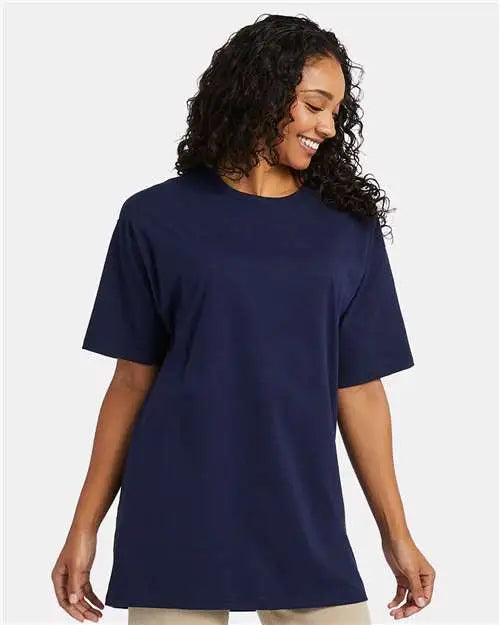 Hanes 5280t Essential-t Tall T-shirt - Athletic Navy