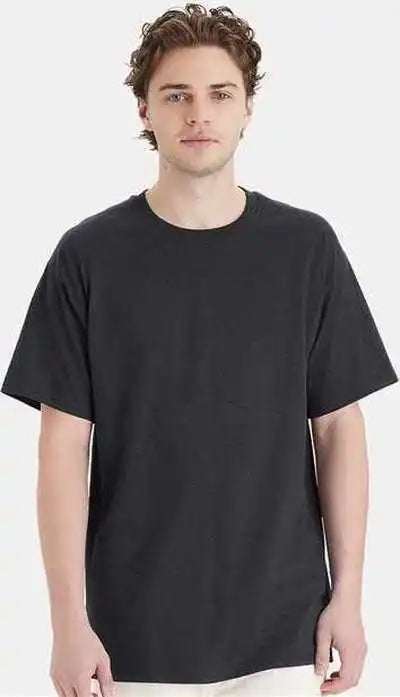 Hanes 5280t Essential t Tall Shirt Charcoal Heather
