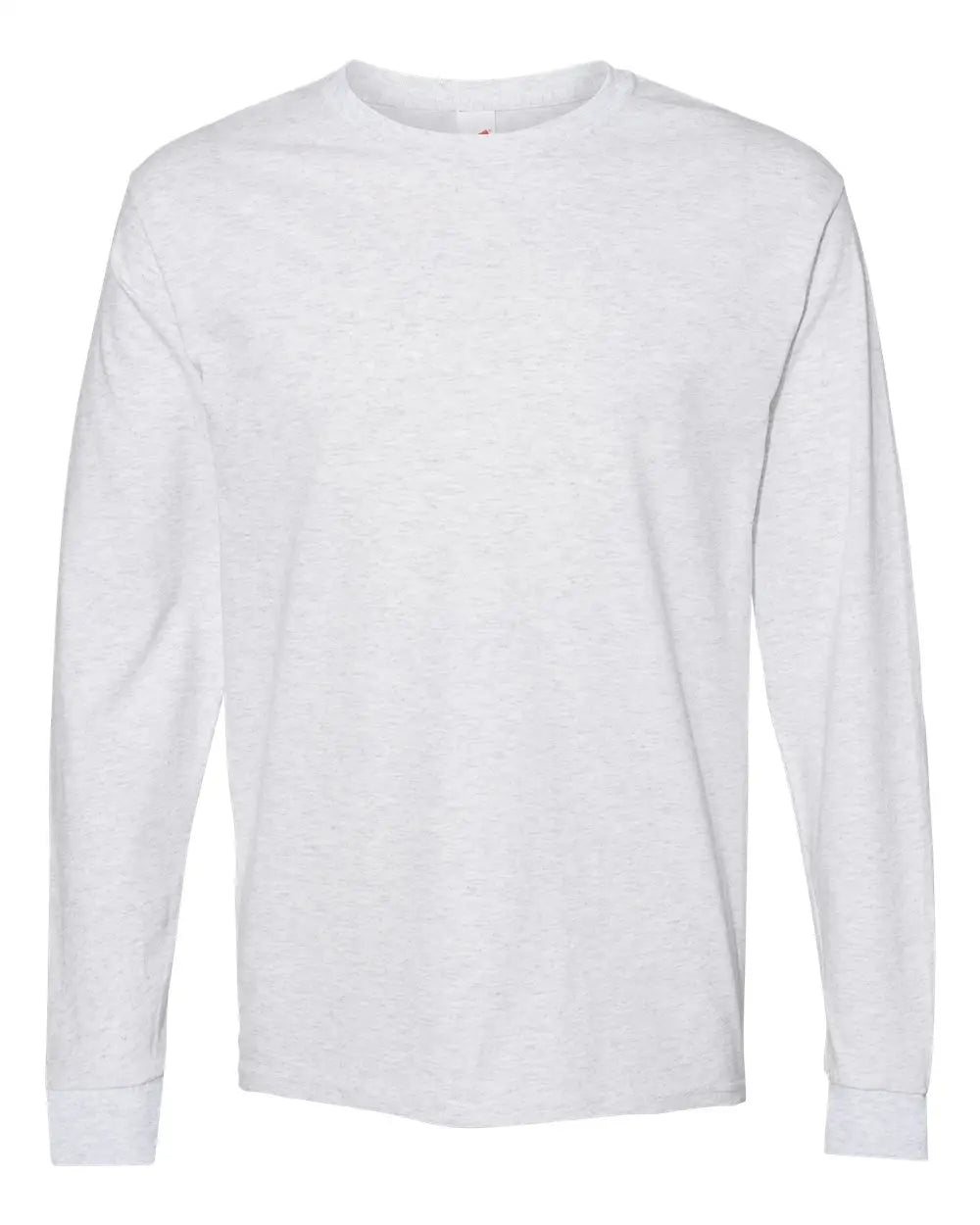Hanes 5286 Essential-t Long Sleeve T-shirt - Ash - Gray / s