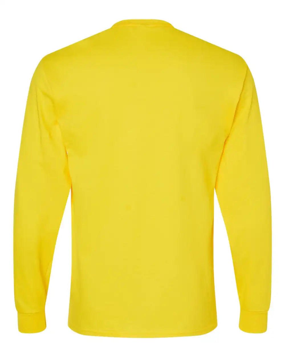 Hanes 5286 Essential-t Long Sleeve T-shirt - Athletic Yellow - s