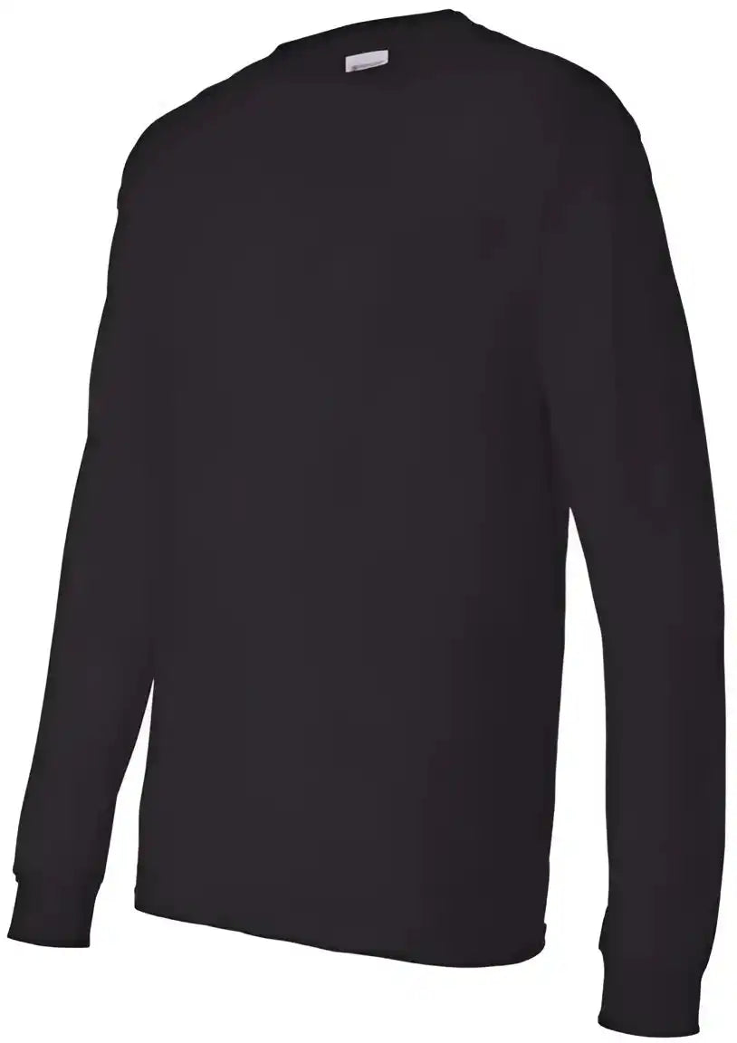 Hanes 5286 Essential-t Long Sleeve T-shirt - Black