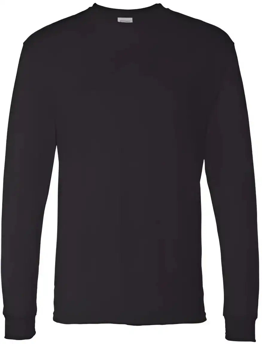Hanes 5286 Essential-t Long Sleeve T-shirt - Black