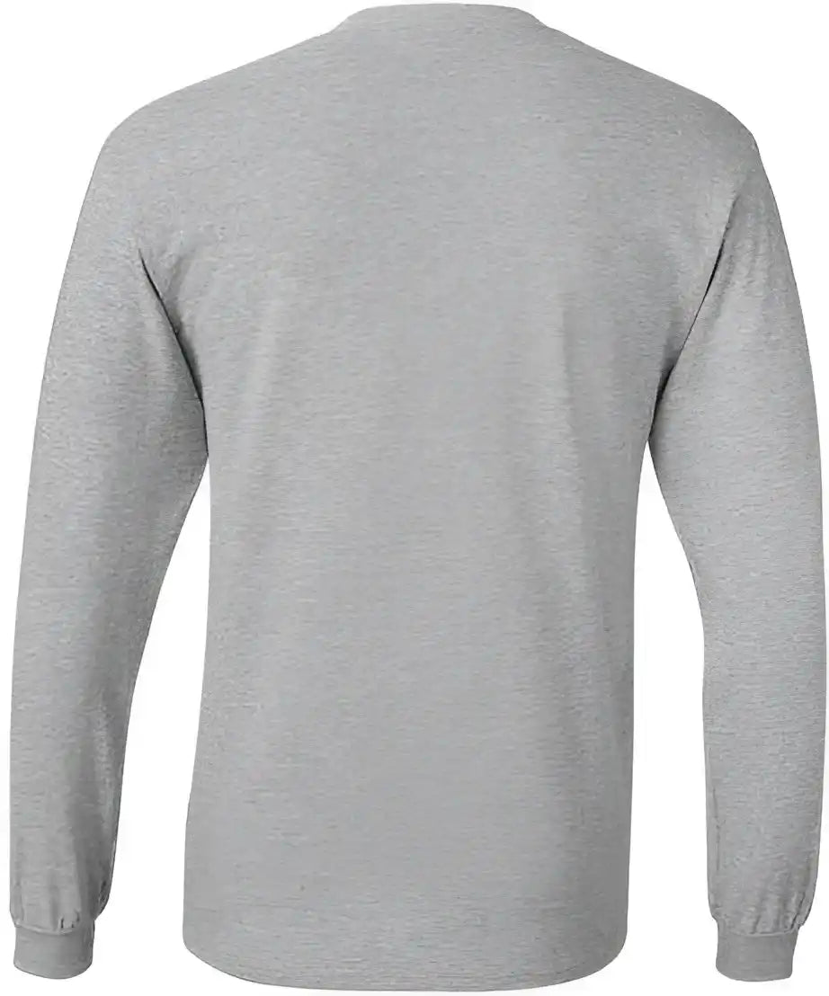 Hanes 5286 Essential-t Long Sleeve T-shirt - Light Steel