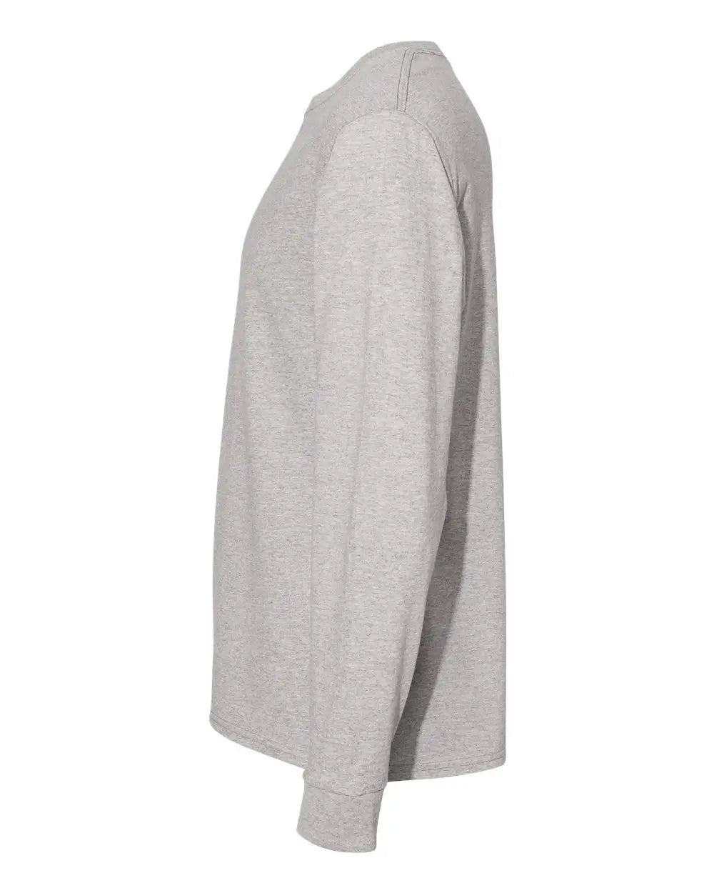 Hanes 5286 Essential-t Long Sleeve T-shirt - Oxford Grey