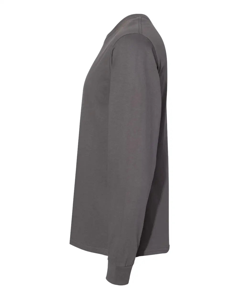 Hanes 5286 Essential-t Long Sleeve T-shirt - Smoke Grey