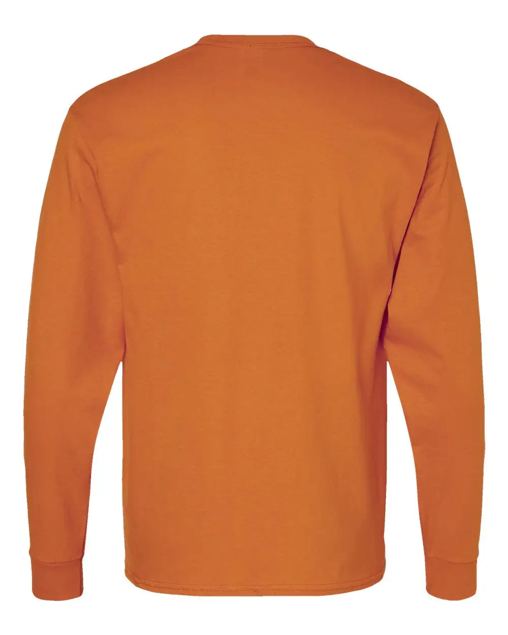 Hanes 5286 Essential-t Long Sleeve T-shirt - Texas Orange
