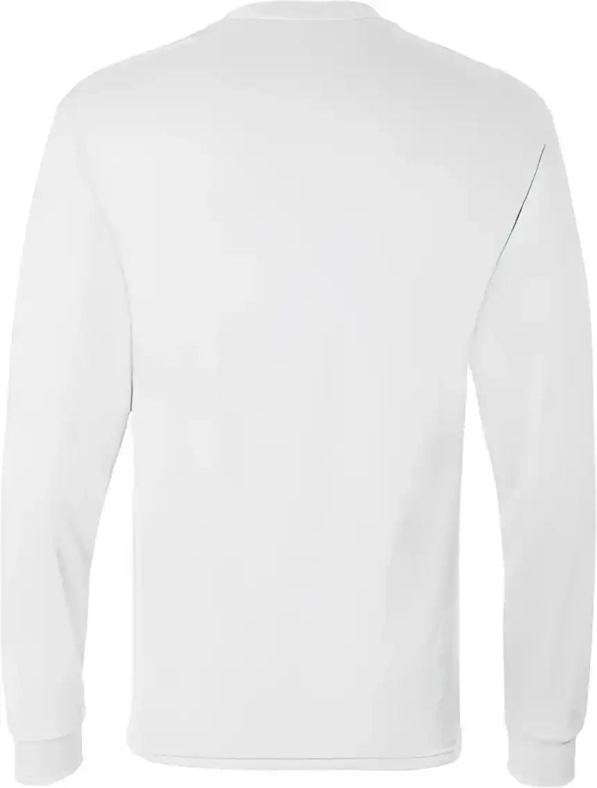 Hanes 5286 Essential-t Long Sleeve T-shirt - White