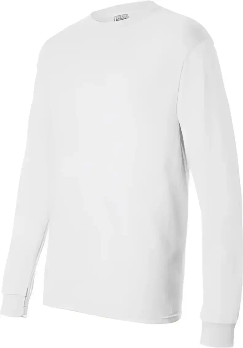 Hanes 5286 Essential-t Long Sleeve T-shirt - White