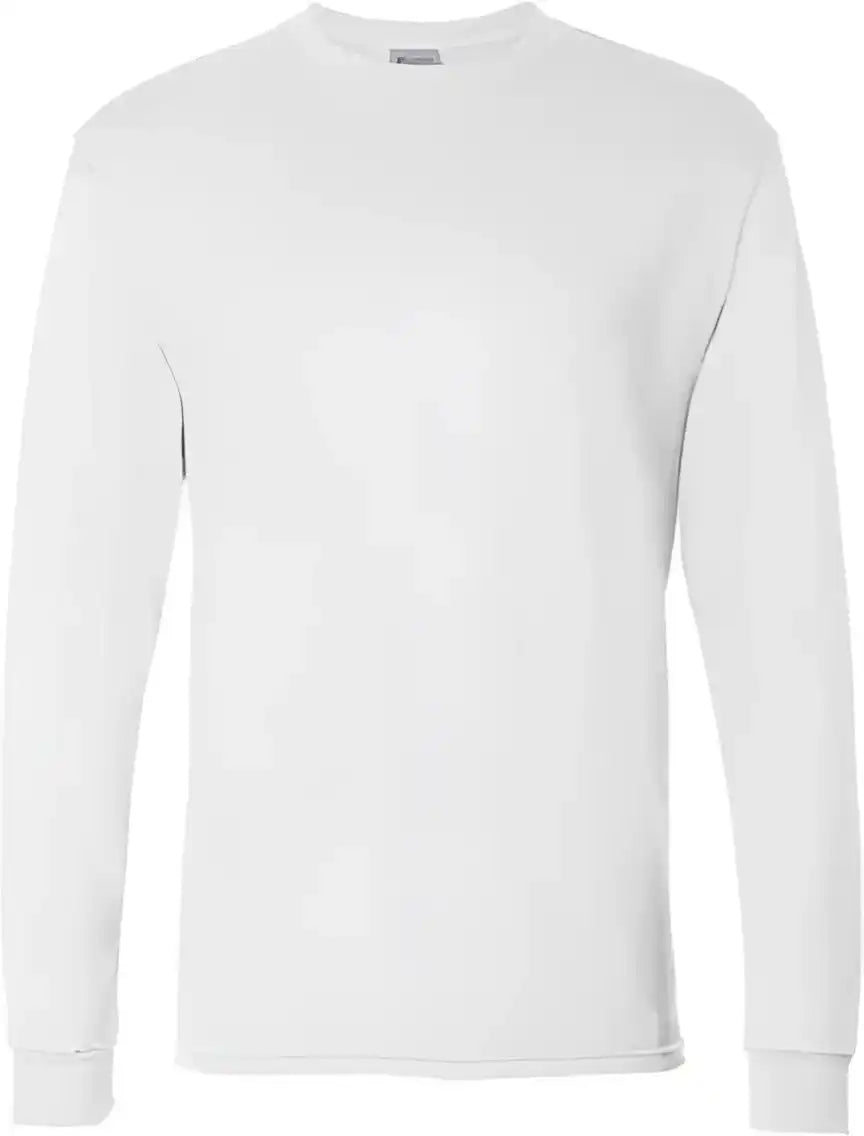 Hanes 5286 Essential-t Long Sleeve T-shirt - White