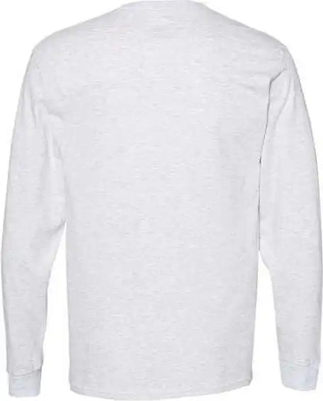Hanes 5286 Essential t Long Sleeve Shirt Ash