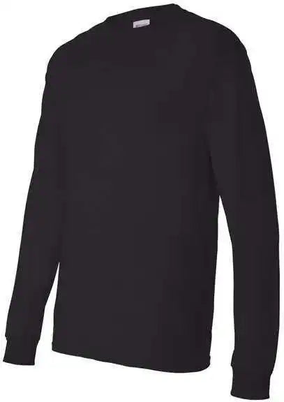 Hanes 5286 Essential t Long Sleeve Shirt Black