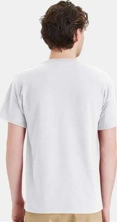 Hanes 5290p Essential-t Pocket T-shirt - Ash