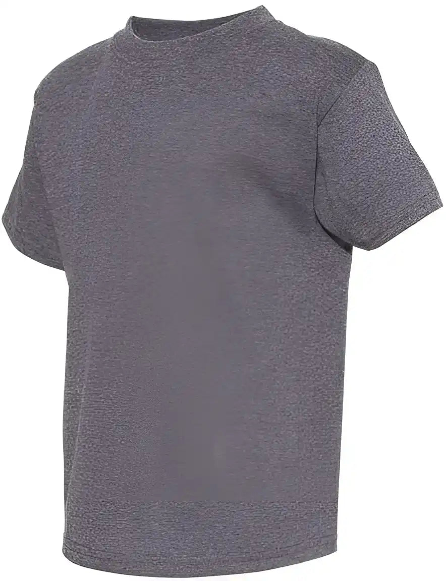 Hanes 5370 Ecosmart Youth Short Sleeve T-shirt - Charcoal Heather