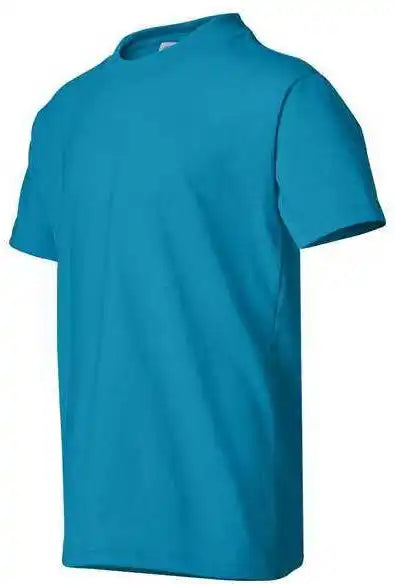 Hanes 5370 Ecosmart Youth Short Sleeve T-shirt - Teal