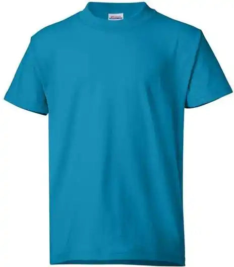 Hanes 5370 Ecosmart Youth Short Sleeve T-shirt - Teal