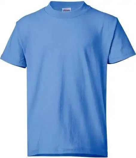 Hanes 5370 Ecosmart Youth t Shirt Carolina Blue
