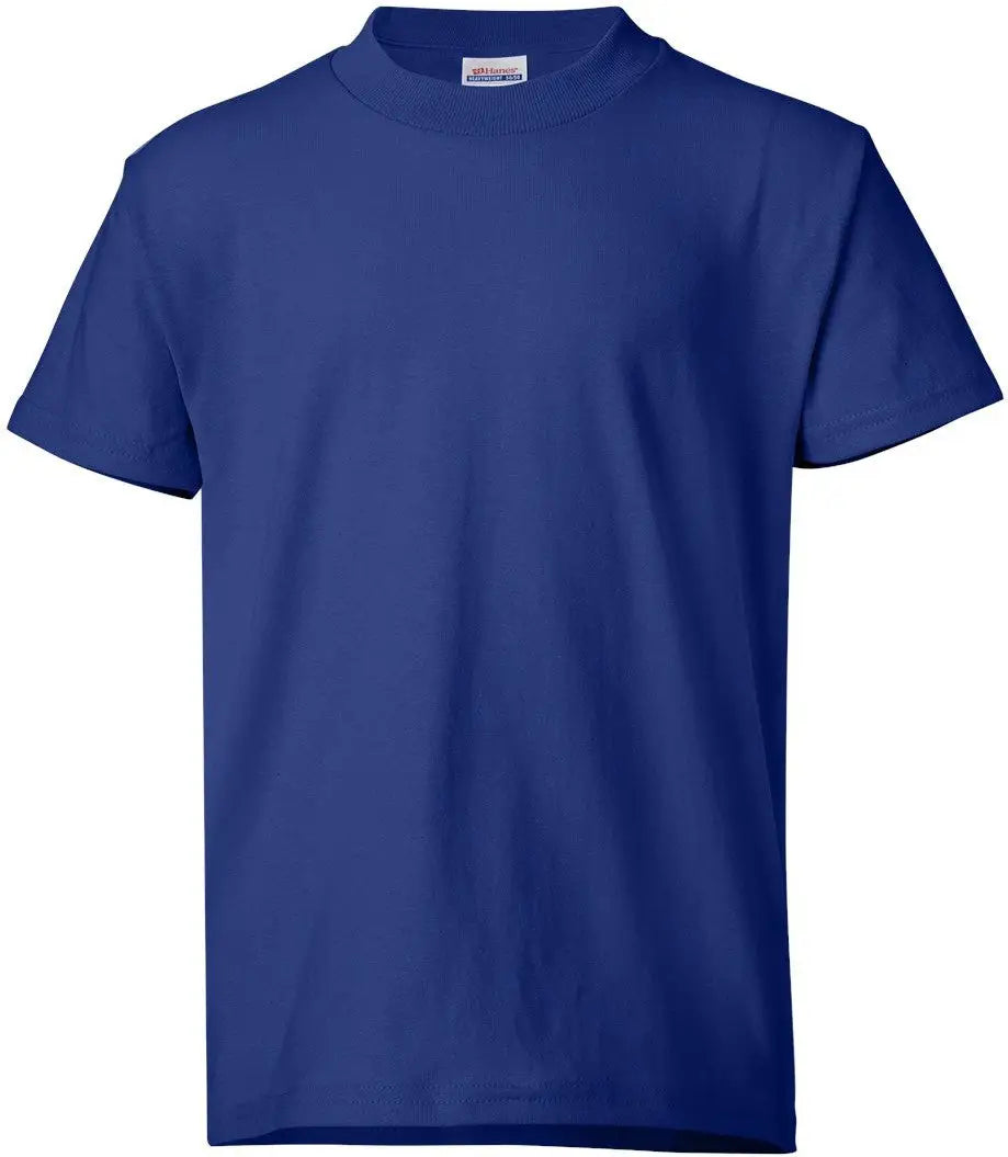 Hanes 5370 Ecosmart™ Youth T-shirt - Deep Royal
