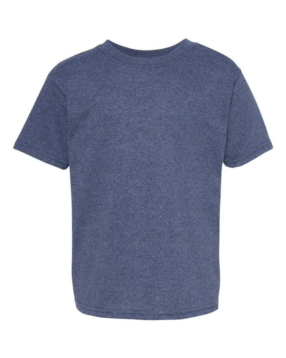 Hanes 5370 Ecosmart™ Youth T-shirt - Heather Navy - Xs