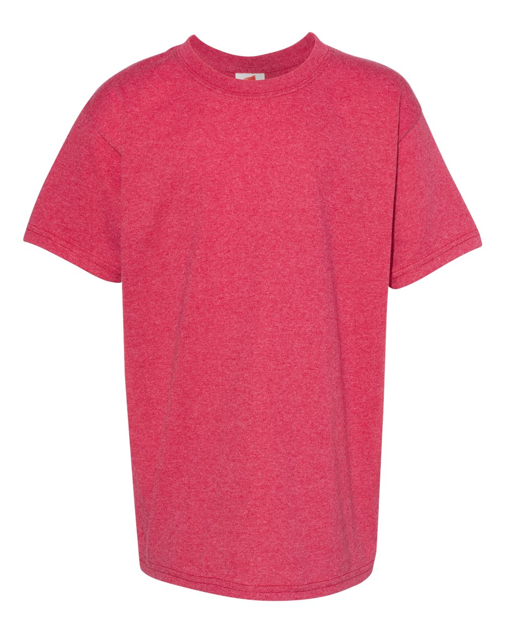 Hanes 5370 Ecosmart™ Youth T-shirt - Heather Red - Xs