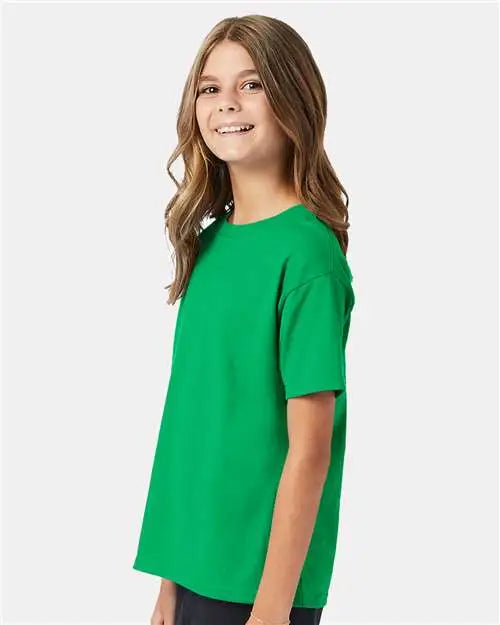 Hanes 5370 Ecosmart™ Youth T-shirt - Kelly Green