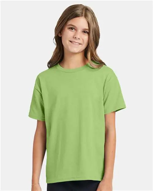 Hanes 5370 Ecosmart™ Youth T-shirt - Lime