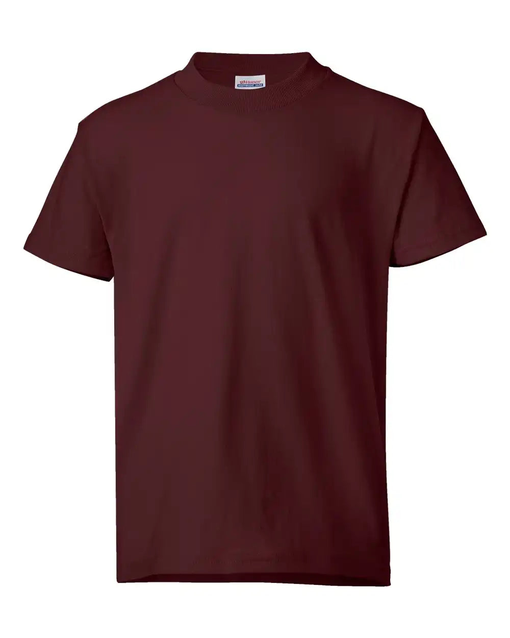 Hanes 5370 Ecosmart™ Youth T-shirt - Maroon - Xs