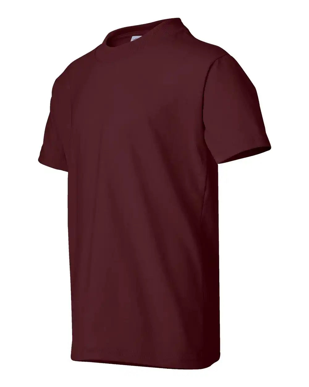 Hanes 5370 Ecosmart™ Youth T-shirt - Maroon - Xs