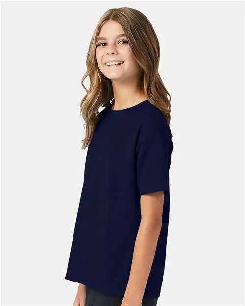 Hanes 5370 Ecosmart™ Youth T-shirt - Navy