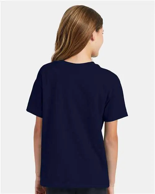 Hanes 5370 Ecosmart™ Youth T-shirt - Navy