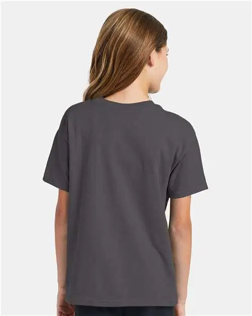Hanes 5370 Ecosmart™ Youth T-shirt - Smoke Grey