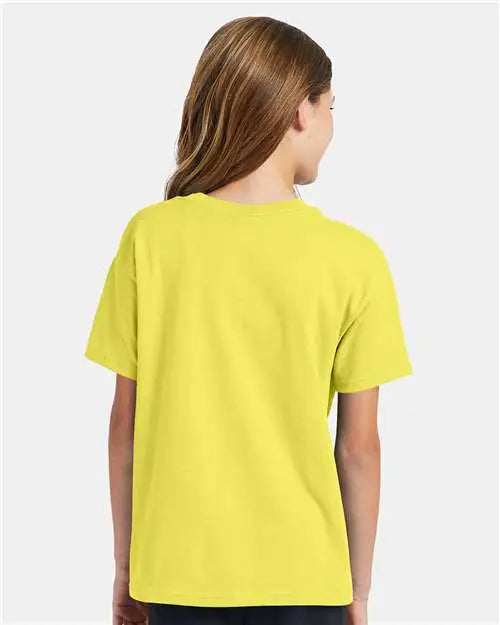 Hanes 5370 Ecosmart™ Youth T-shirt - Yellow
