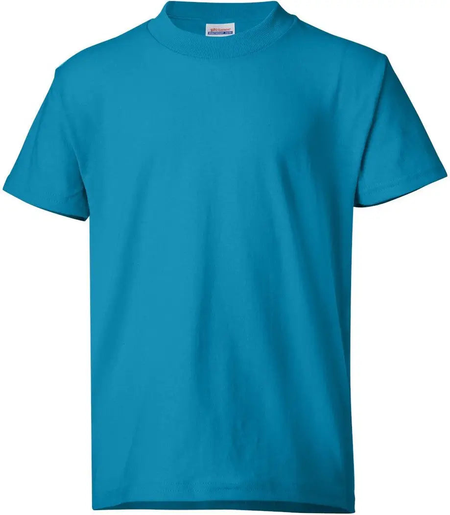 Hanes 5370 Ecosmartâ„¢ Youth T-shirt - Teal