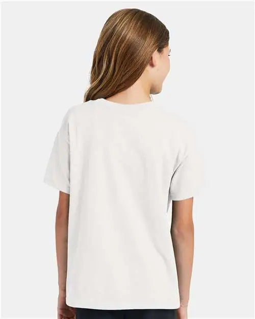 Hanes 5370 Ecosmartâ„¢ Youth T-shirt - White