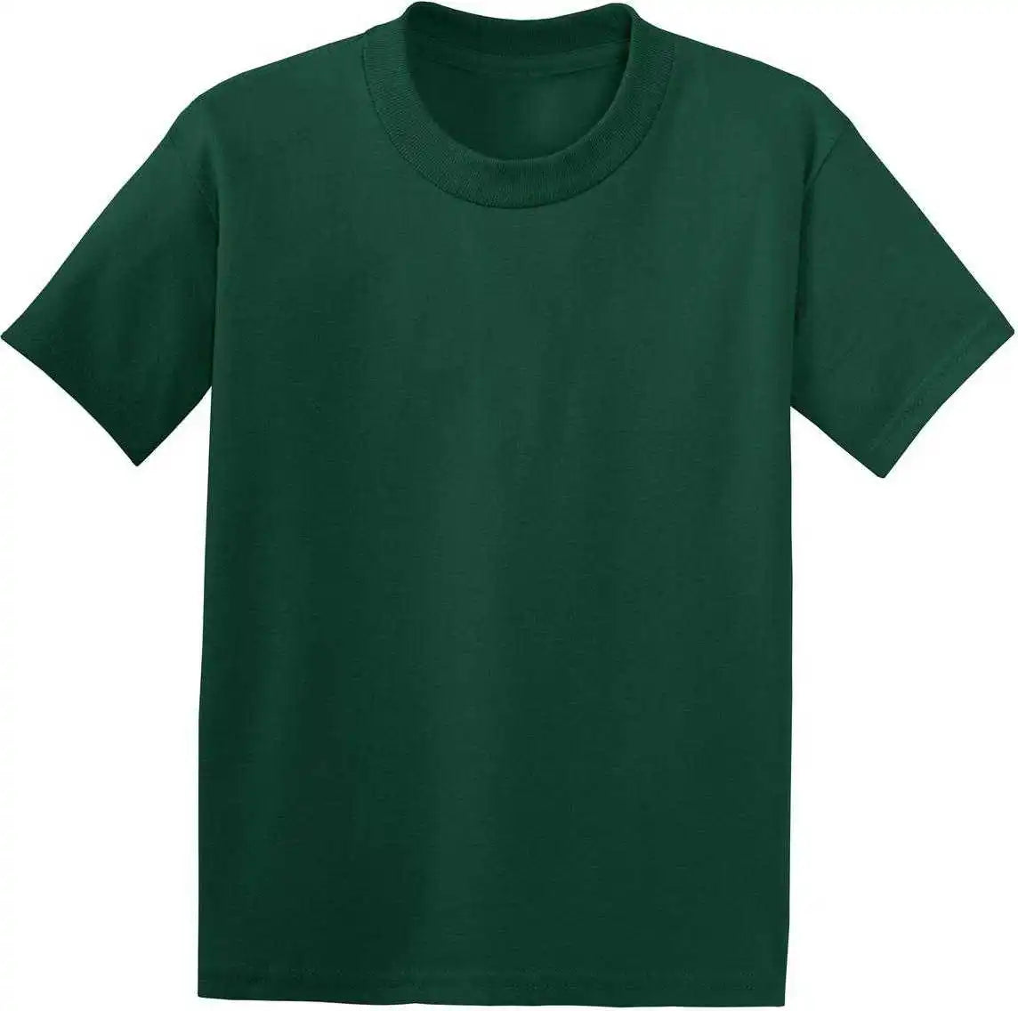 Hanes 5370 Youth Ecosmart 50/50 Cotton/poly t Shirt Deep Forest