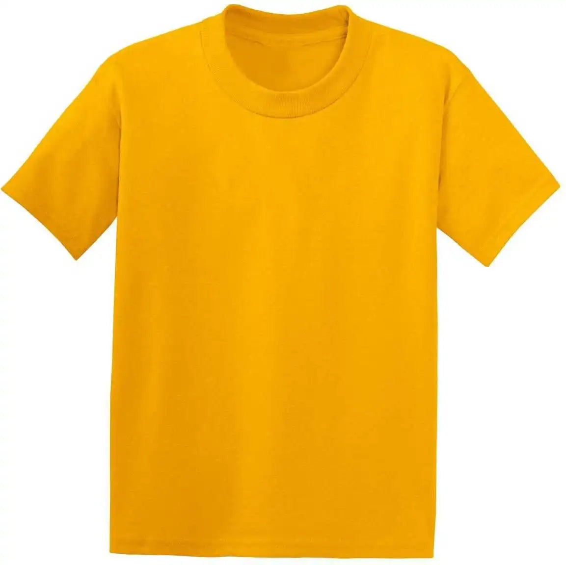 Hanes 5370 Youth Ecosmart 50/50 Cotton/poly t Shirt Gold