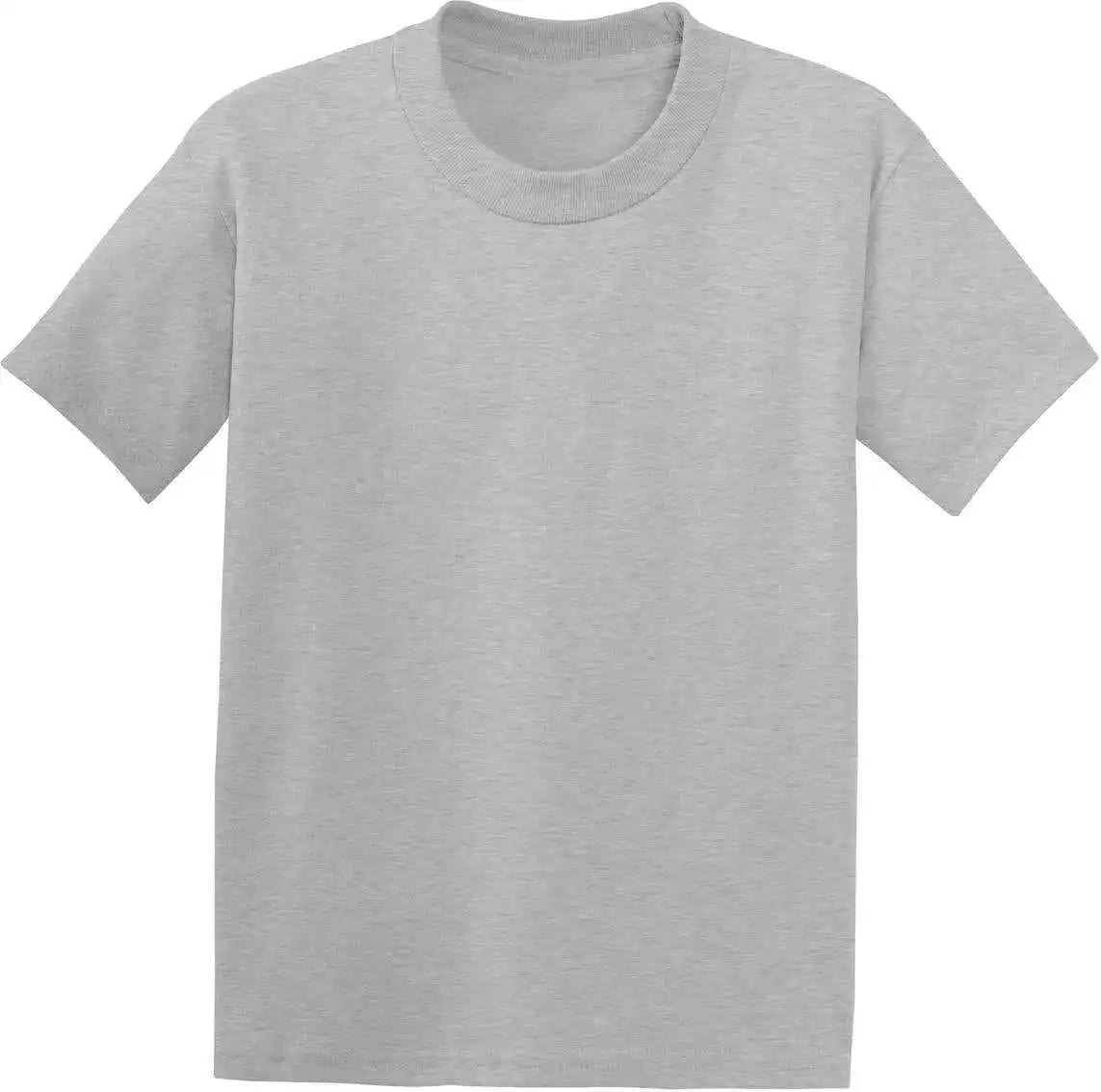 Hanes 5370 Youth Ecosmart 50/50 Cotton/poly T-shirt - Light Steel