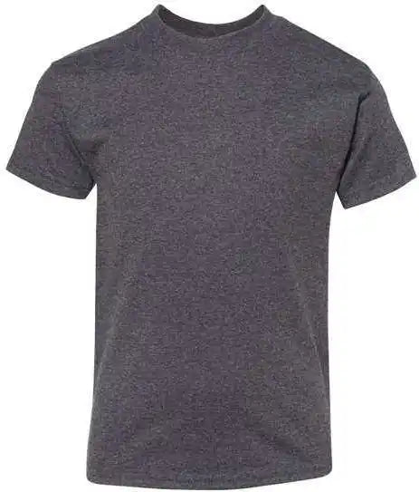 Hanes 5450 Authentic Youth Short Sleeve T-shirt - Charcoal Heather