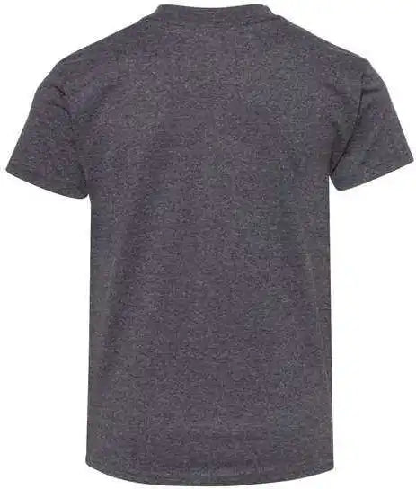 Hanes 5450 Authentic Youth Short Sleeve T-shirt - Charcoal Heather