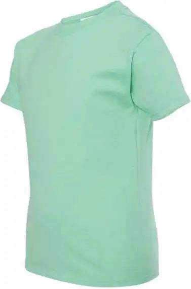 Hanes 5450 Authentic Youth Short Sleeve t Shirt Clean Mint
