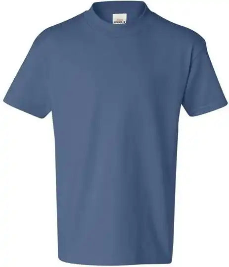 Hanes 5450 Authentic Youth Short Sleeve T-shirt - Denim Blue