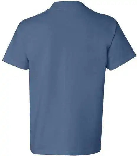 Hanes 5450 Authentic Youth Short Sleeve T-shirt - Denim Blue