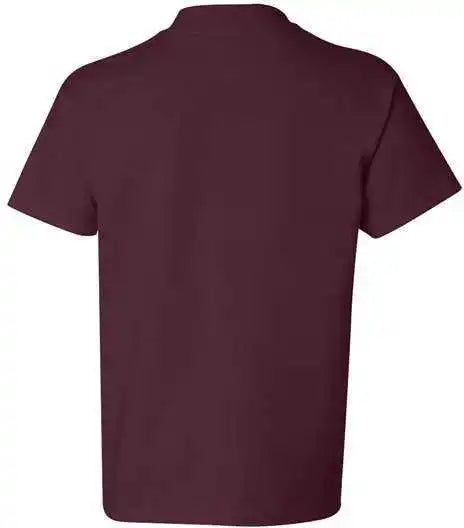 Hanes 5450 Authentic Youth Short Sleeve T-shirt - Maroon