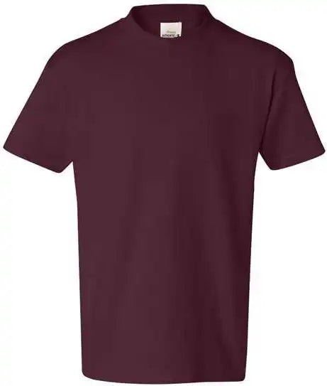 Hanes 5450 Authentic Youth Short Sleeve T-shirt - Maroon