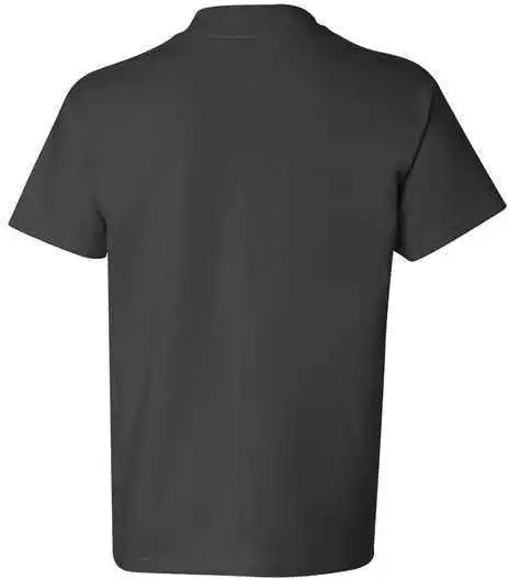 Hanes 5450 Authentic Youth Short Sleeve T-shirt - Smoke Grey