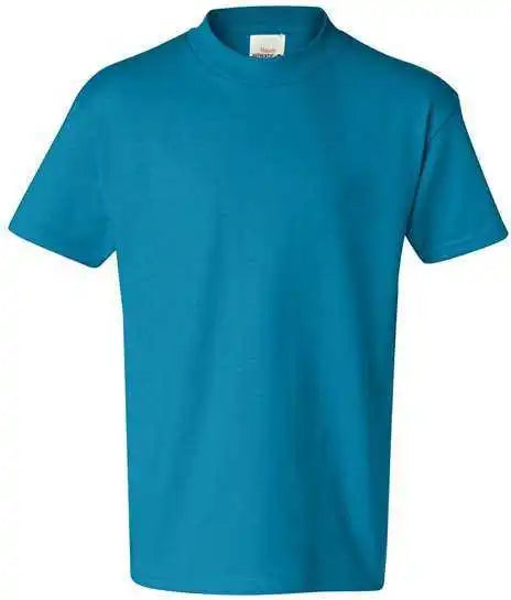 Hanes 5450 Authentic Youth Short Sleeve T-shirt - Teal