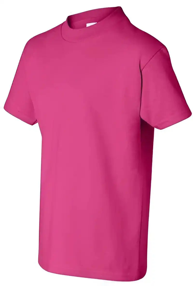 Hanes 5450 Authentic Youth Short Sleeve T-shirt - Wow Pink